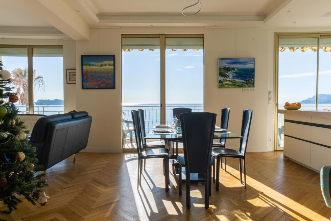 3-Br Apartment Sea View By The Beaches Канны Экстерьер фото